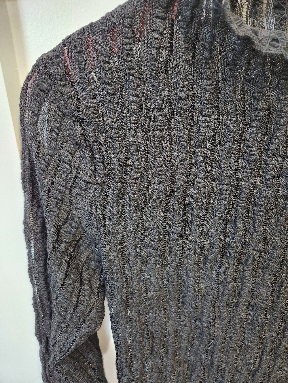 sheer top - Picture 2 of 3